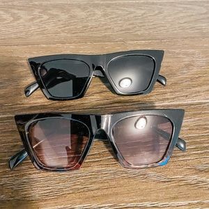 Two Pack of Cat-Eye Sunnies